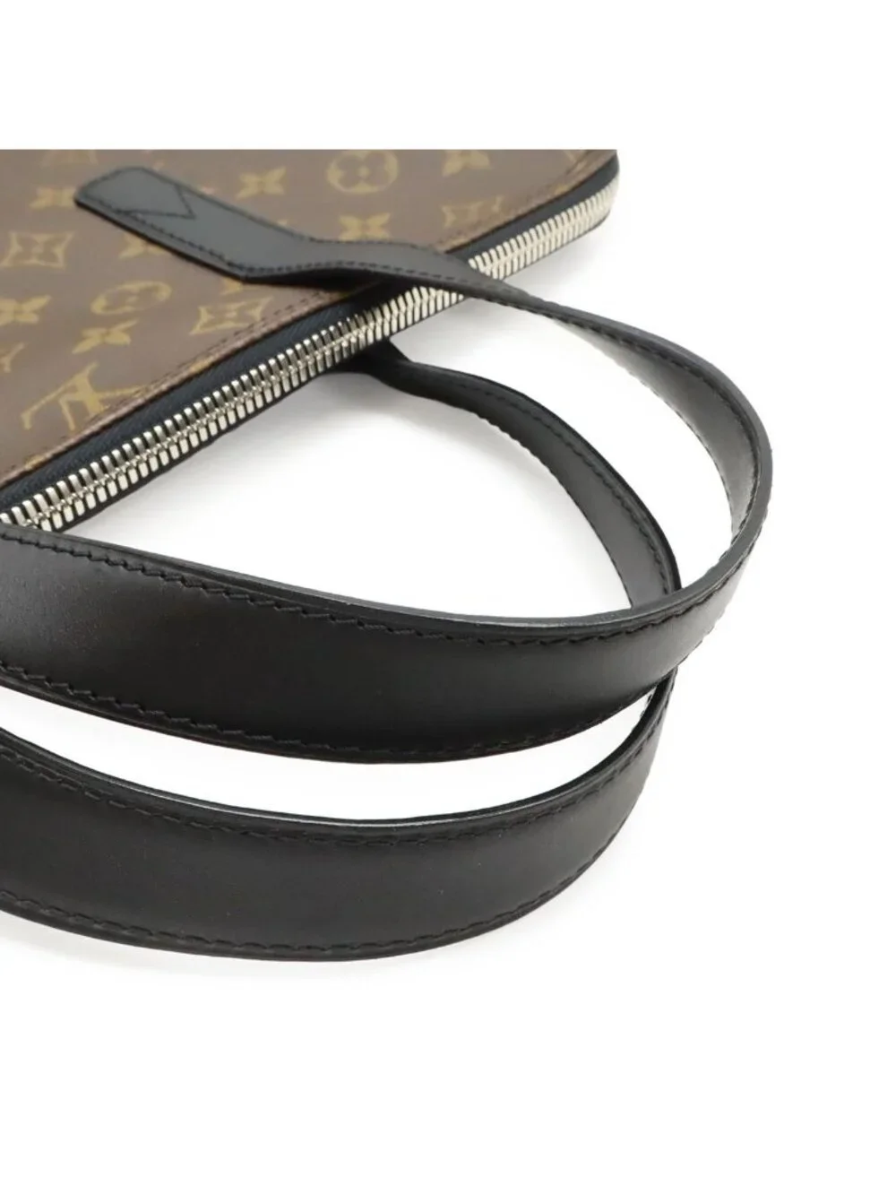 Louis Vuitton Monogram Macassar Kitan Tote 2-Way Shoulder Bag